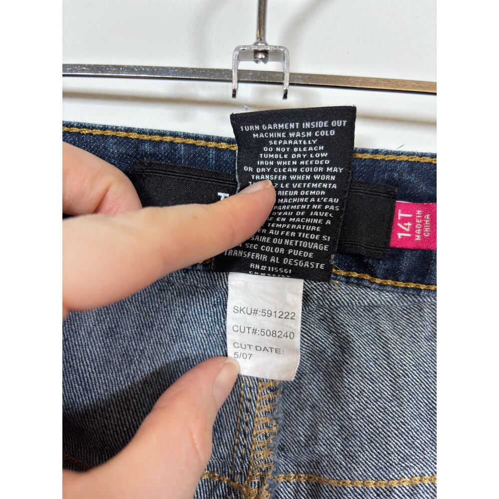 Torrid Classic Skinny Jeans Womens 14T Blue Stretch Dark Wash Tall - Picture 4 of 4